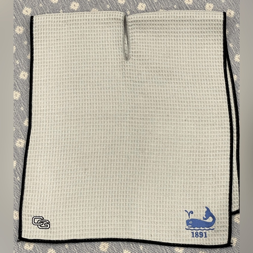 Golf club towel from Maidstone Club.